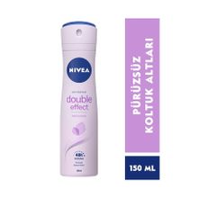 Nivea 150 ml Double Effect 48 Saat Koruma Kadın Sprey Deodorant