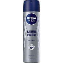 Nivea 150 ml Silver Protect For Erkek Sprey Deodorant
