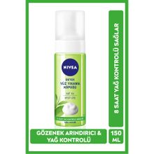 Nivea 150 ml Yeşil Çay Detox Yüz Yıkama Köpüğü