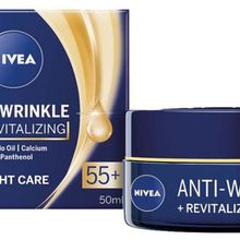 Nivea Anti-Wrinkle 55+ Kırışıklık Karşıtı 50 ml Gece Kremi