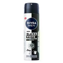 Nivea Black White Insible Original 150 ml 72 Saat Anti Perspirant Erkek Sprey Deodorant