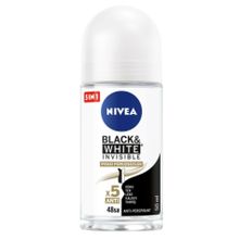 Nivea Black & White Invisible Antiperspirant Ter Önleyici Leke Yapmayan 50 ml Kadın Roll-On Deodorant