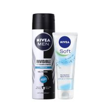 Nivea Black & White Invisible Fresh Antiperspirant Ter Önleyici Leke Yapmayan Erkek Sprey Deodorant