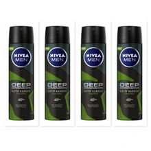 Nivea Deo Deep Dimension Amazonia 4x150 ml Erkek Sprey Deodorant