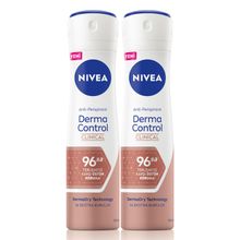 Nivea Derma Protect Clinical 2x150 ml Kadın Sprey Kadın Deodorant