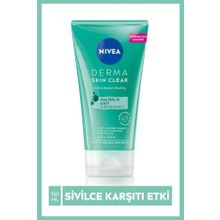 Nivea Derma Skin Clear Sivilce Karşıtı Yüz Temizleyici 150 ml Peeling