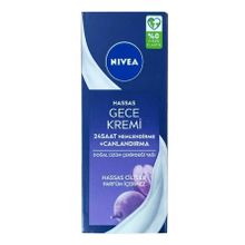 Nivea Doğal Üzüm Çekirdeği Yağı 50 ml Hassas Gece Kremi