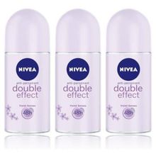 Nivea Double Effect 3x50 ml Kadın Deo Roll-On