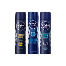 Nivea For Men Dry 150 ml Erkek Sprey Deodorant