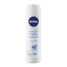 Nivea Fresh Natural 150 ml Antiperspirant Pudrasız Kadın Sprey Deodorant