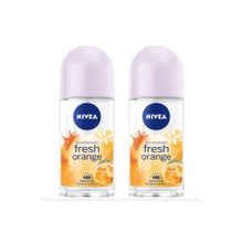 Nivea Fresh Orange 2x50 ml Kadın Roll-On