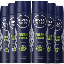 Nivea Fresh Power 6x150 ml Erkek Sprey Deodorant