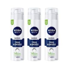 Nivea Hassas 3x200 ml Tıraş Köpüğü