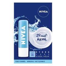 Nivea Hydro Care Nemlendirici Dudak Koruyucu Bakım Kremi