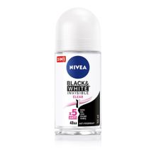 Nivea Invisible Black White Clear 6x50 ml Kadın Roll-On