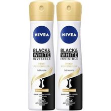 Nivea Invisible İpeksi Pürüzsüzlük 2x150 ml Sprey Deodorant