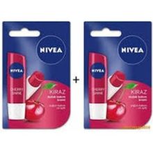 Nivea Kiraz 2x4.8 g Dudak Bakım Kremi