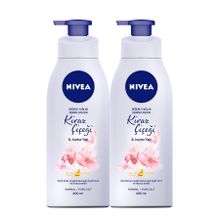 Nivea Kiraz Çiçeği Jojoba Yağı 2x400 ml Vücut Losyonu