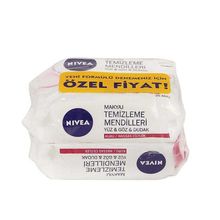 Nivea Kuru-Hassas Ciltler 2x25 Adet Makyaj Temizleme Mendilleri