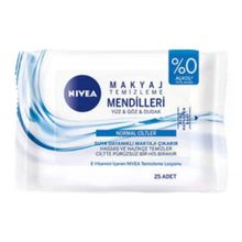 Nivea Kuru ve Hassas Ciltler için 25 Yüz Temizleme Mendili