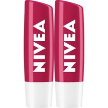 Nivea Lip Care 2x5.5 ml Kirazlı Dudak Nemlendirici Lipstick
