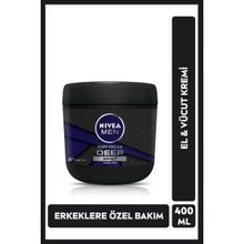 Nivea Men Deep Kavanoz 400 ml El Vücut Bakım Kremi