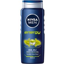 Nivea Men Energy Ferahlık 3x500 ml Duş Jeli