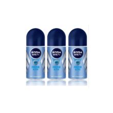 Nivea Men Fresh Active 3x50 ml Erkek Roll-On Deodorant