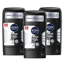 Nivea Men Invisible Black&White Original 3x50 ml Erkek Stick Deodorant