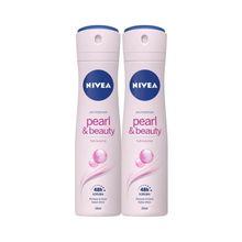 Nivea Pearl Beauty 2x150 ML Kadın Sprey Deodorant