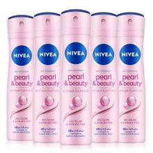 Nivea Pearl Beauty 5x150 ML Kadın Sprey Deodorant