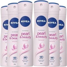 Nivea Pearl Beauty 6x150 ml Kadın Deodorant