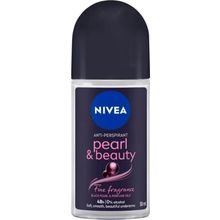 Nivea Pearl Beauty Black 2x50 ml Kadın Roll-On