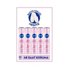 Nivea Pearl Beauty Black 5x150 ml Kadın Sprey Deodorant