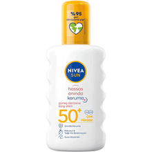 Nivea Sun Hassas Anında Koruma SPF50+ 200 ml Güneş Spreyi