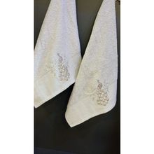 Nivemes Home Karacan Paulina Gri 50x85 Yüz Havlusu