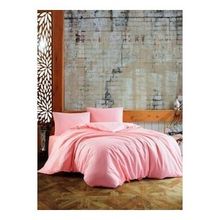 Nivemes Home Pudra %100 Pamuk Çift Kişilik Nevresim Takımı
