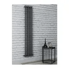 Nixrad Akasya 1500x1050 Siyah 18 Dilim Çelik Dekoratif Radyatör