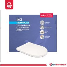 Nkp İnci Thermoplast Yavaş Kapanır Amortisörlü Klozet Kapağı