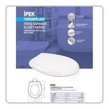 Nkp İpek Soft Thermoplast Yavaş Kapanan Klozet Kapağı