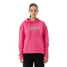 No Fear 72508 Fuşya Pembe Kapüşonlu Kadın Sweatshirt