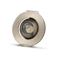 Noas YL94-0106 1W Amber Sıva Altı Saten Kasa Hareketli Manda Gözü Led Spot
