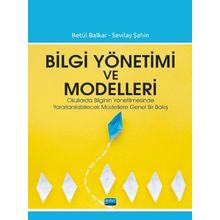 Nobel Akademi Yayıncılık Bilgi Yönetimi ve Modelleri