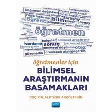Nobel Akademik Yayıncılık - Öğretmenler İçin Bilimsel Araştırmanın Basamakları