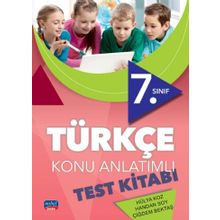 Nobel Sınav Yayınları 7. Sınıf Türkçe Konu Anlatımlı Test Kitabı