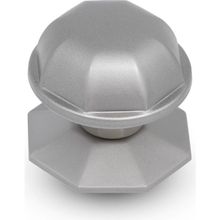 Nobel Topuzu Kapı Babası Kolu Nikel Saten Metal Kristal Kapı Tokmağı