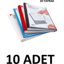 Noki 10 Adet 20 Yaprak Karışık Renk Cepli Sunum Dosyası