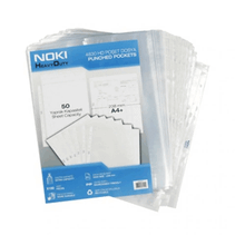 Noki 4830-HD A4 100'lü Delikli Poşet Dosya