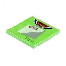 Noki 75x75 mm Yeşil Çizgisiz 80 Yaprak Yapışkanlı Not Kağıdı