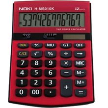 Noki H-MS010 Kırmızı Hesap Makinesi